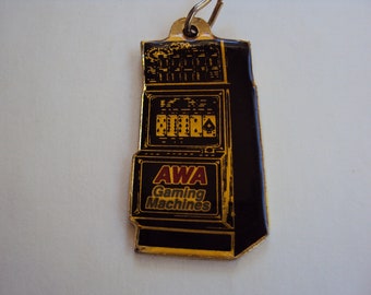 AWA gaming machines keyring