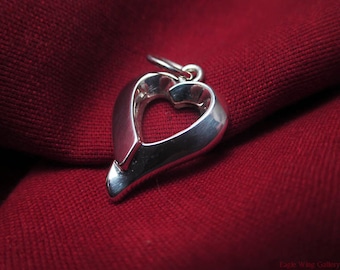 Heart Pendant - Sterling Silver Heart
