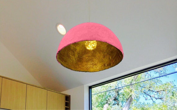 Moderne Lampenschirm Pendelleuchte Papier-Pappmaché-Lampe Moderne Lampenschirm Pendelleuchte Papier-Pappmaché-Lampe