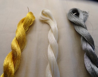 Silk Rare Metallic Threads