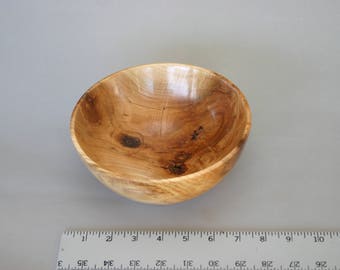 Hand turned Maple bowl.