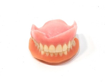 Dentures Acrylic False Teeth Upper and Lower Set