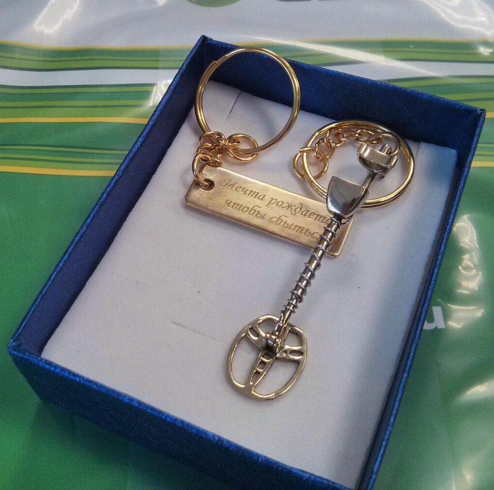 Keychain metal detector Miniature metal detector