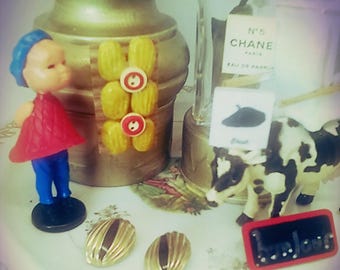 French vintage earrings