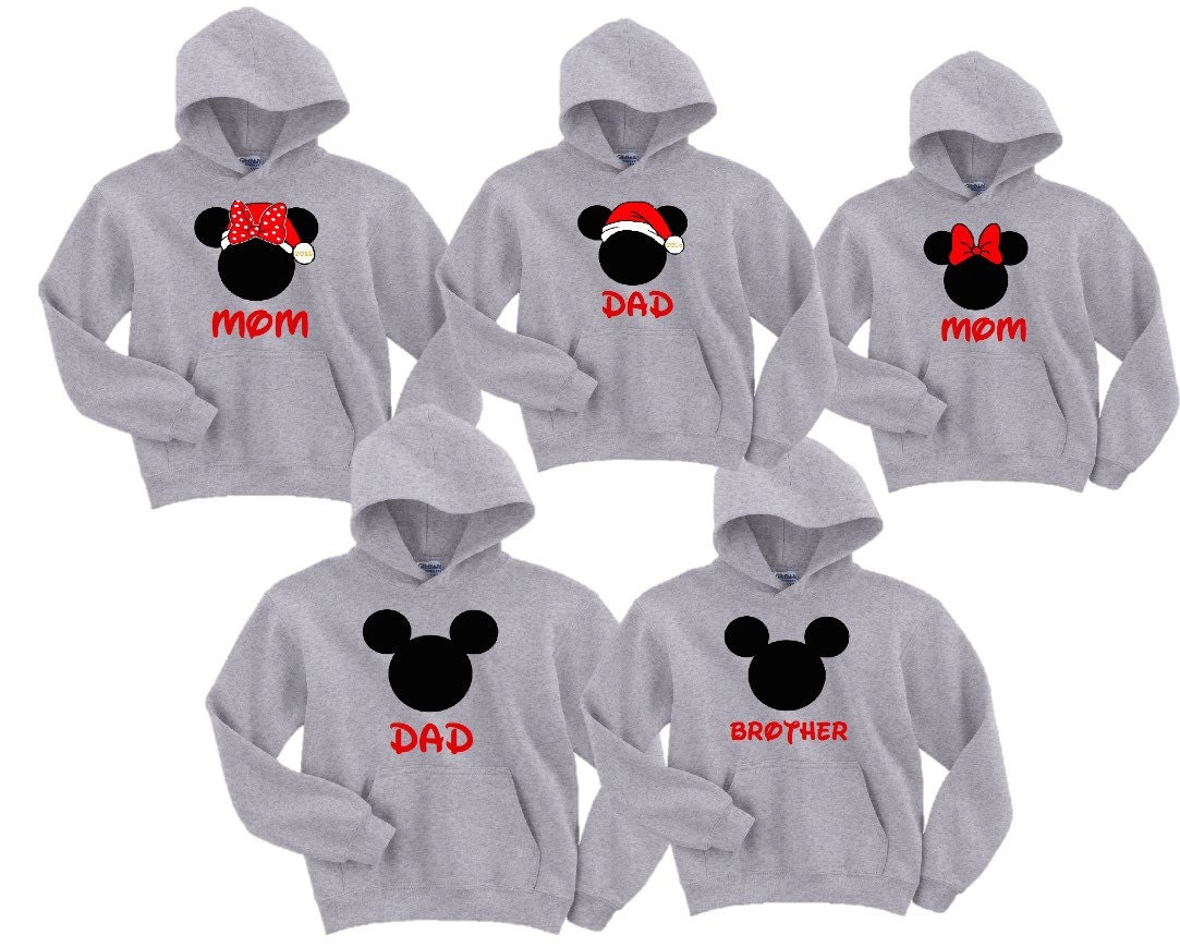 mickey and minnie hoodie