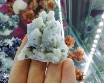 Beautiful Quartz with Chalcopyrite from Rhodope Mountains , Bulgaria , Crystal, White Crystal,Lustrous Mineral, White Mineral