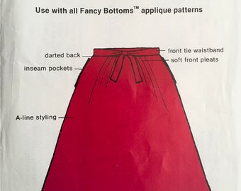 Fancy Bottoms Sewing Pattern (Vintage)
