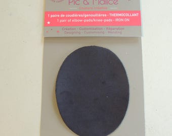 elbow/knee pads on black clothing