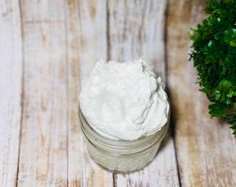 Natural Hair Butter Moisturizer Hair Cream - Natural Hair Conditioning Treatment - Shea Butter Hair Cream - Whipped Shea Butter Hair Cream