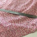 1 m / 1.1 yds — one-way stretch tulle mesh for lingerie or dressmaking — leopard print — hot pink/ ivory — 110 cm / 44" wide