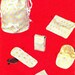 Advance 719 Accessory Cases for Curler Bag Comb Cosmetic Eyeglass Compact and Cigarette Case c 1960s