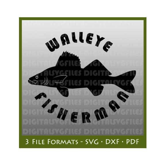 Download Walleye Digital File Fishing Walleye Fishing Fishing svg