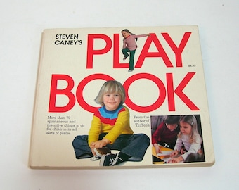 Play Book By Steven Caney, Activities For Children, Vintage Book