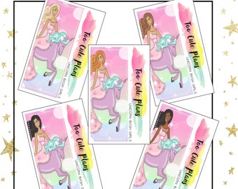 Unicorn Bash Girls Double Boxes