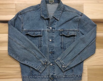GUESS Jeans USA Georges Marciano Jean Jacket Denim Trucker