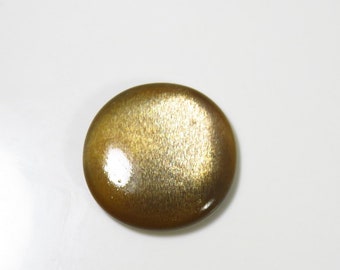 Golden Sunstone gemstone. Sunstone gemstone. 24 Cts. for jewelry Sparkle Round Sunstone loose. Natural Sunstone cabochon. 25 mm. MX-1525