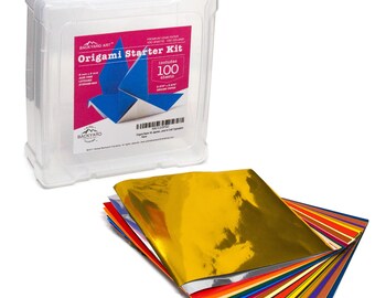 Origami Paper and Craft Storage Container | Quilting Charm Packs Case Organizer