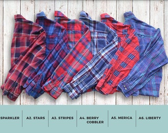 Buy 2 Get Any 1 Free- Oversized Vintage Flannel Shirts NEW STOCK ADDED 06.01