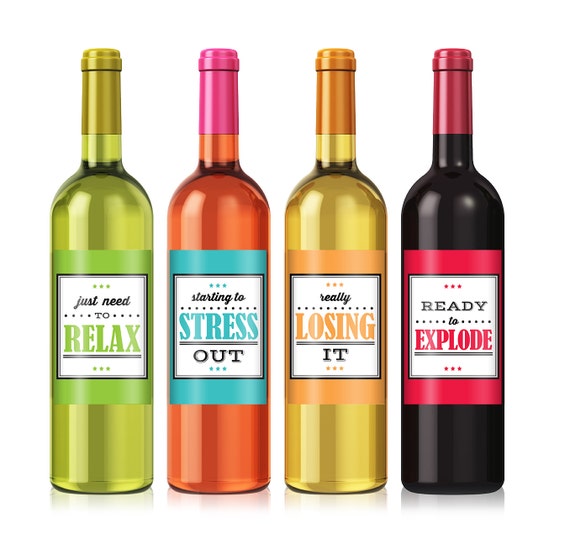 cheer up wine label set personalized wine label custom cheer up wine label set personalized wine label custom