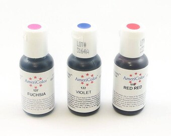 Valentine's Day Food Coloring Set