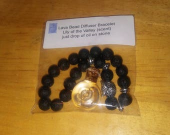Lava Bead Diffuser Bracelet with oil