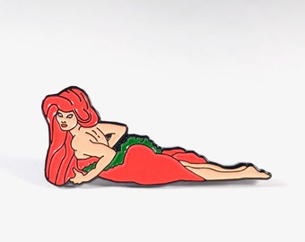The Adventures of Pete & Pete 90's inspired Petunia Enamel Pin. Little Pete Tattoo.
