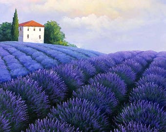 Purplish Tuscany Garden