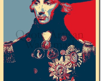 Horatio Nelson Original Art Print - Photo Poster Gift
