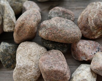 River Rocks - framed art piece