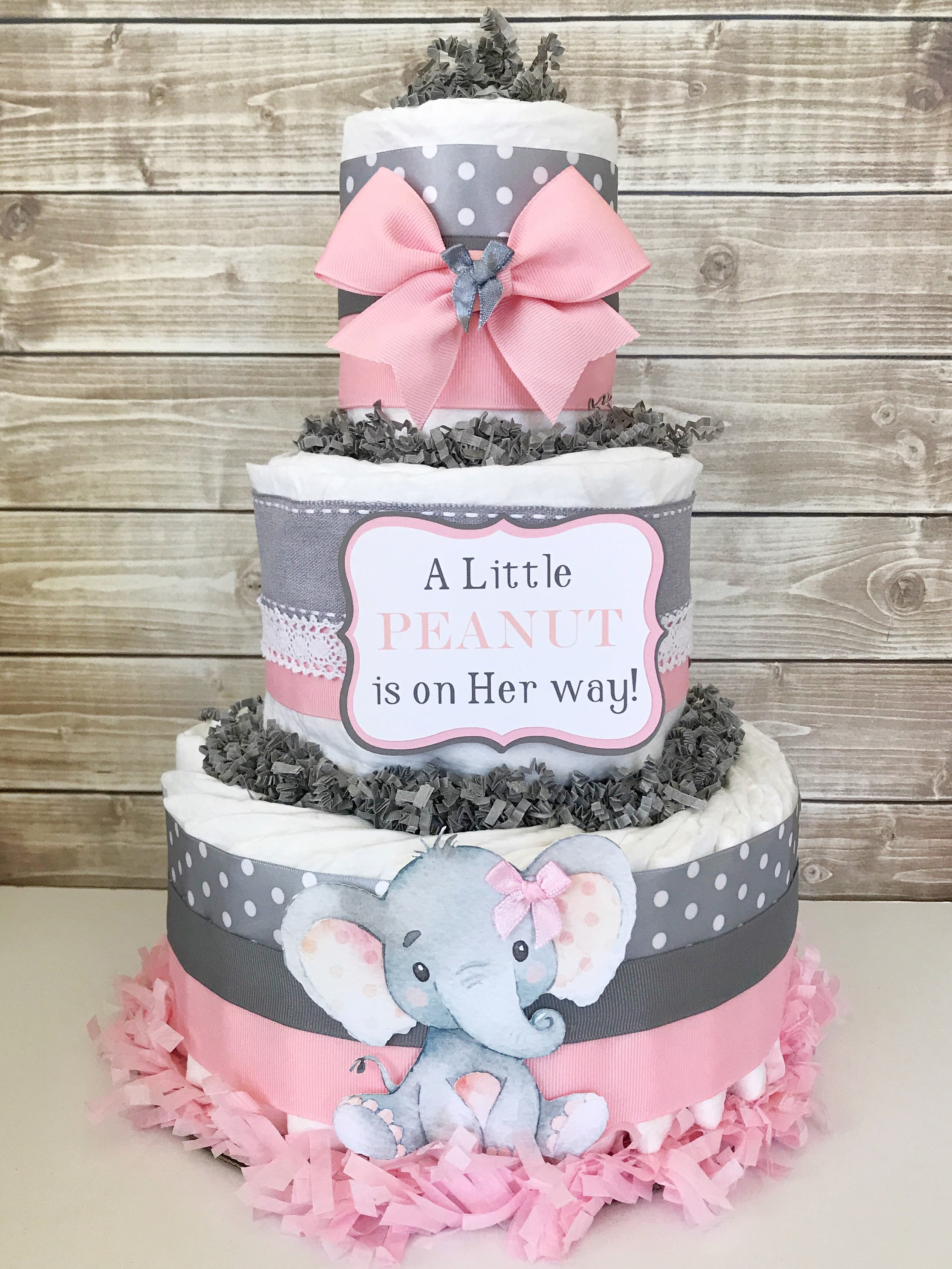 Animal Diaper Cake Ideas Animal Diaper Cake Ideas