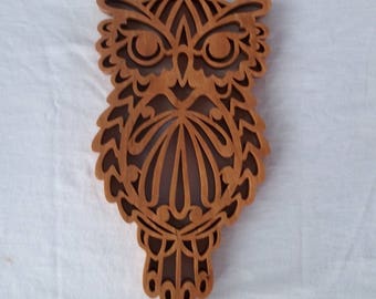 Owl Trivet or Wall Hanging