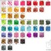 250 Mix and Match 6 Inch YKK Zippers Choose Your Own Colors red orange yellow green blue purple pink black white grey brown