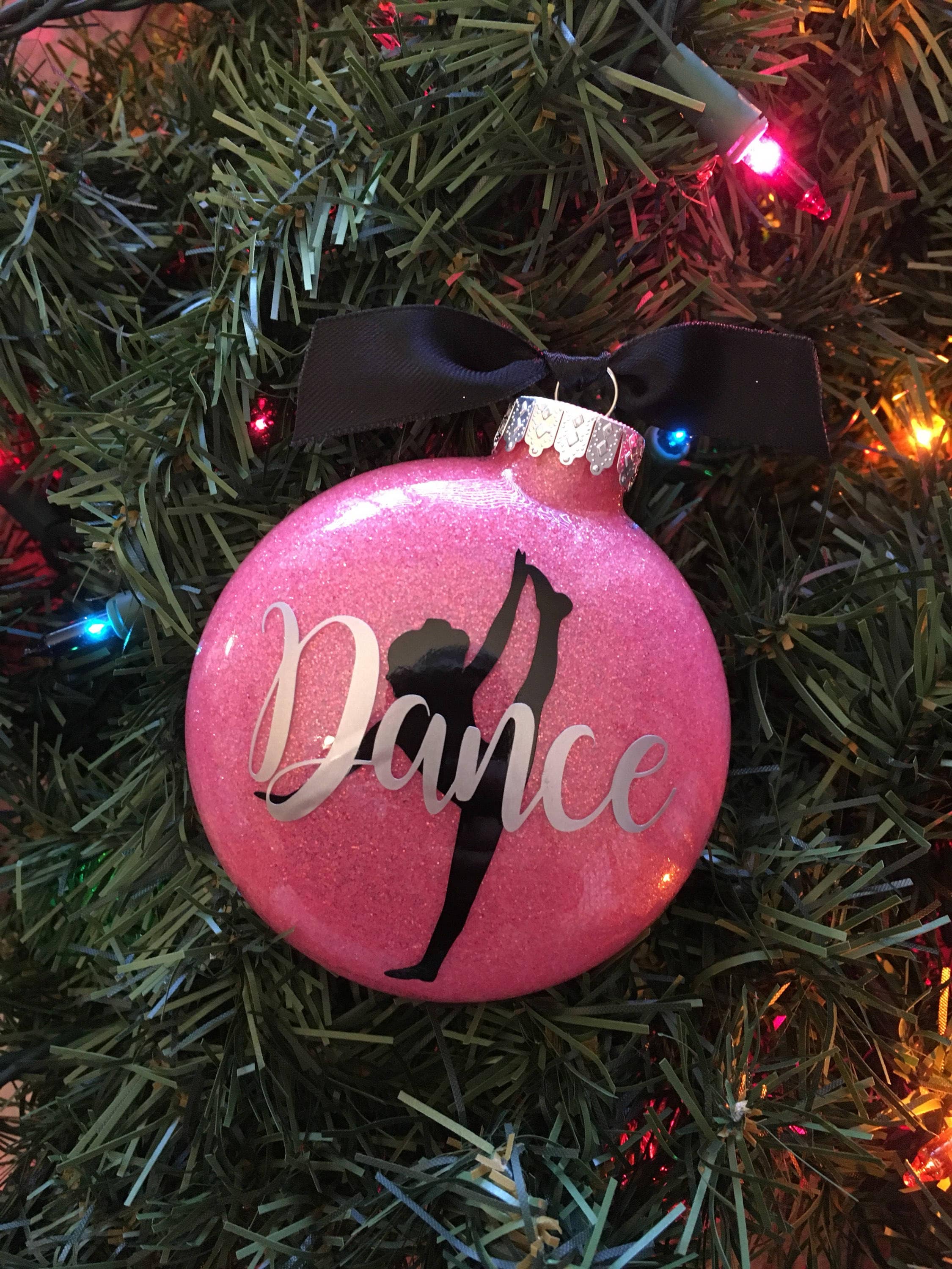 Dancer Dance Christmas Ornament