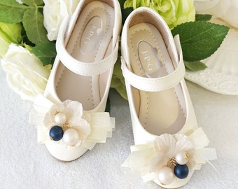 Off White Girls Shoes Toddler Flower Girl Shoes Youth Girl