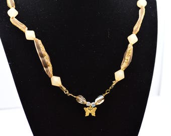 Golden Butterfly Necklace