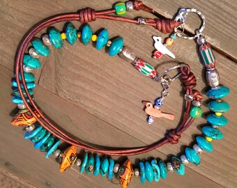 Shalima Necklace & Earring Set - Handmade African Jewelry main image 1