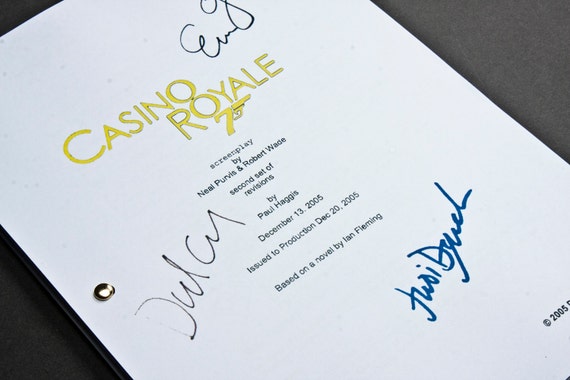 script for casino royale