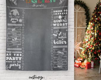Ugly Christmas Sweater Party, Ugly Sweater Party Photo Booth Props, Holiday Ugly Sweater Party, Ugly Sweater Banner / C-T06-TP REG1 AA3