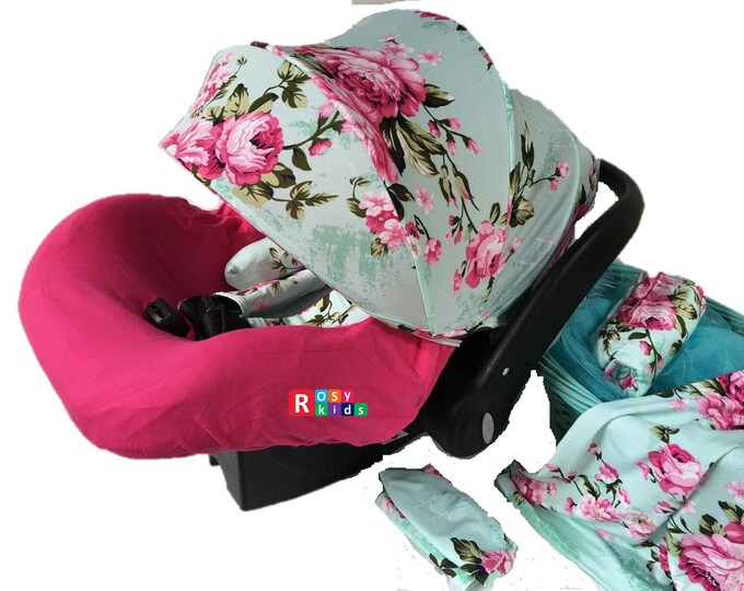 Car Seat Cover Rosy Kids 1pc Baby Boy Girl Infant Car Seat Canopy Hood Visor Cover Replacement