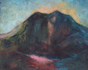 Original Acrylic Landscape Painting on Cradled Board | Morning