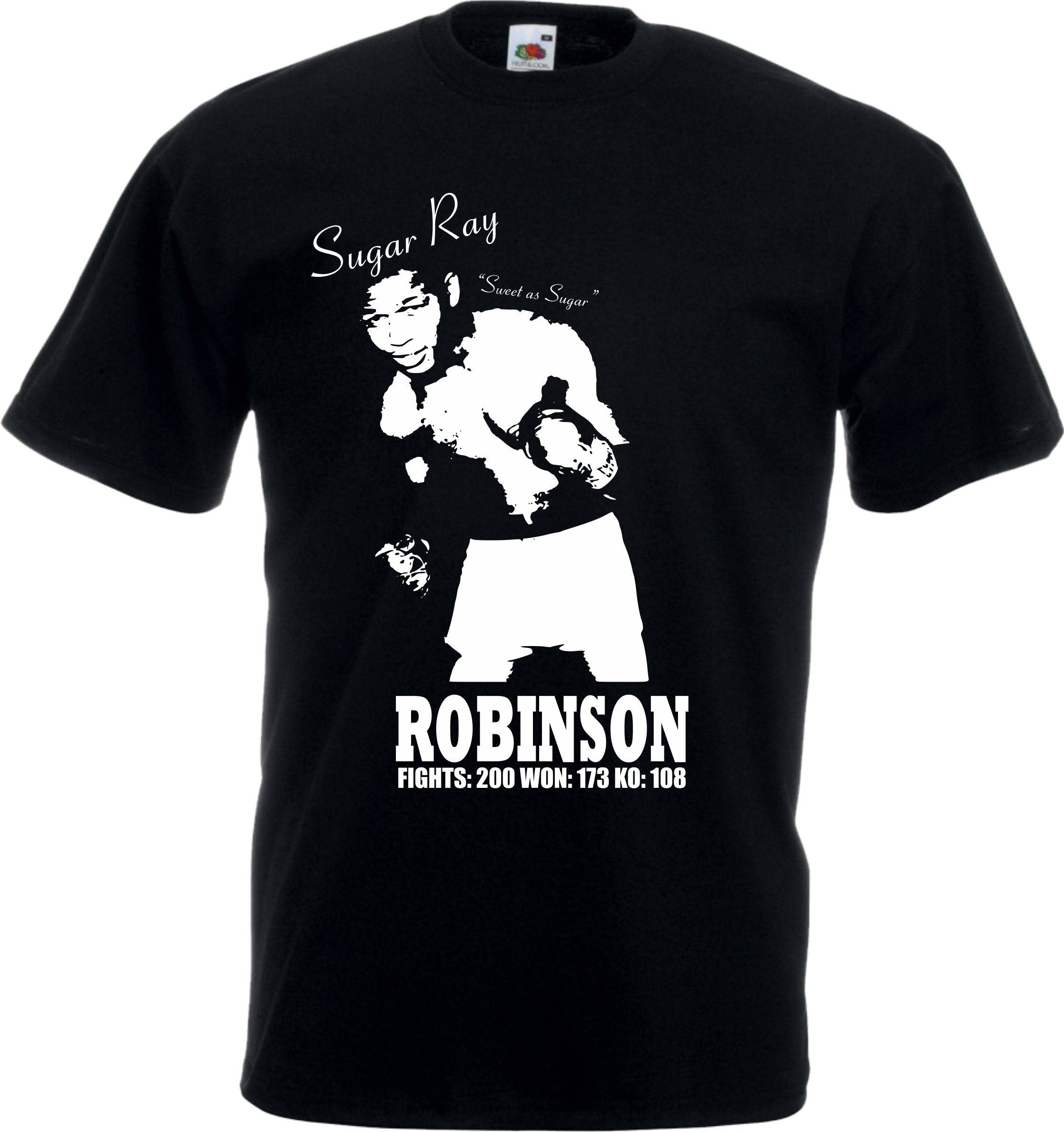 Sugar Ray Robinson Sweet As Sugar T-shirt Boxing
