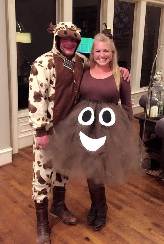 Adult halloween costume poop emoji costume funny halloween