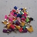 100Pcs 40MM Mix Color Tassels, Faux Suede,Jewelry Tassel Pendant ,Flat Gold Tone Cap, Leather Jewelry Charms, Tassel Pendant--- LS535