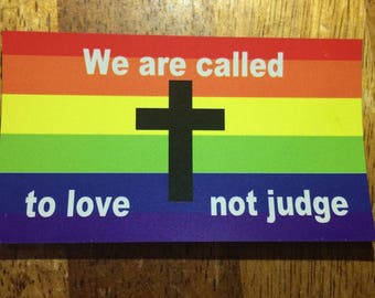 Gay Friendly, Rainbow Magnet, LGBTQ
