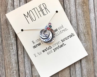 Personalized name necklace for mother, Kids name necklace, Mommy necklace, Mothers day gift, Mom gift, Gift for mom, Mama necklace, A77