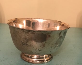 Paul Revere Vintage Silver Bowl