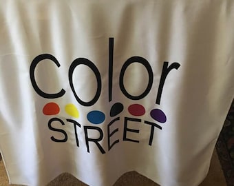 Color Street Table Runner - White