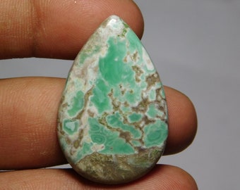 AAA+ Quality Variscite Gemstone,Variscite Cabochons,Variscite Loose stone,Variscite semi precious 34Cts. (37X25)MM