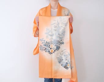 Japanese Kimono - Excellent Condition - Silk Kimono - Vintage Kimono - Kimono For Women - Long Kimono Robe - Boho Look
