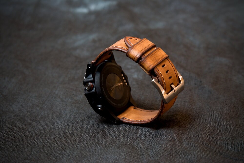 leather strap fenix 5